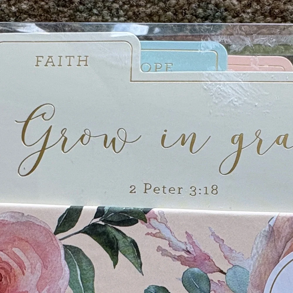 Eccolo A Box of Verse Scripture Cards - Pink and Gold
